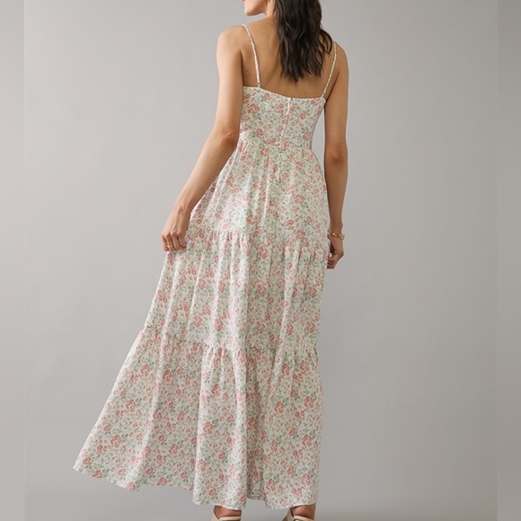 Francesca's Collections Floral Tiered Maxi Sundress NWT - Picture 7 of 11